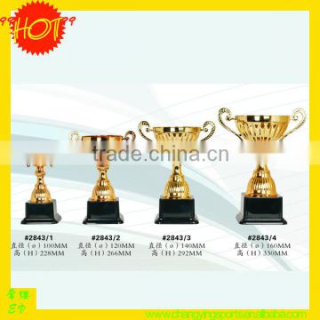 Europe Design High-end Metal Trophy Cup Awards Trophies Plastic Trophy Base 2843