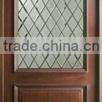 Luxury New Designs Interior Wood Door Glass Inserts DJ-S5306MA