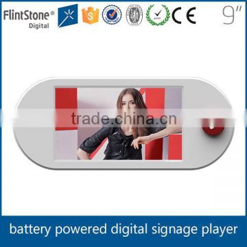 FlintStone 9 inch transparent LCD display, industrial grade design LCD display, 9 inch flat panel video monitor