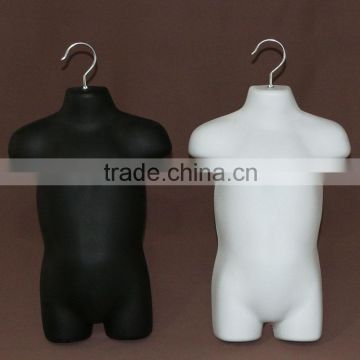 Plastic children/kids form hanging display torso mannequin