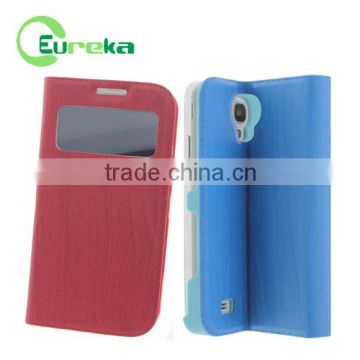 Hight quality products leather case for cell phone for Samsung Galaxy S4 I9500