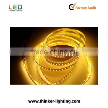 SMD3014 Led strip light warm white color 60led/m strip light non-waterproof with CE&Rohs