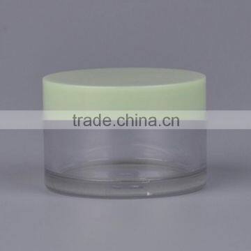 LDPE Disposable Plastic Jar for green soap jar for cream