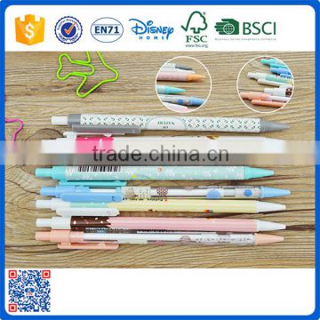 Mechanical plastic pencil with oem logo in bulk for school