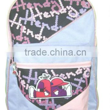 2013 Shiny popular teenage backpack