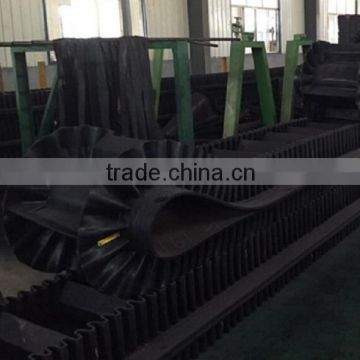 Excellent tough ability corrugated sidewall conveyor belt