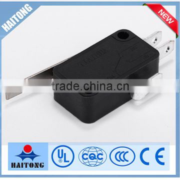 250V 2 pin black micro switch with high quality