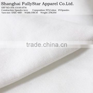 knitted cotton fabric spandex