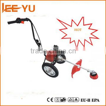 2014 new model 2 wheel brush cutter 43CC 52cc garden tools china manufacturer