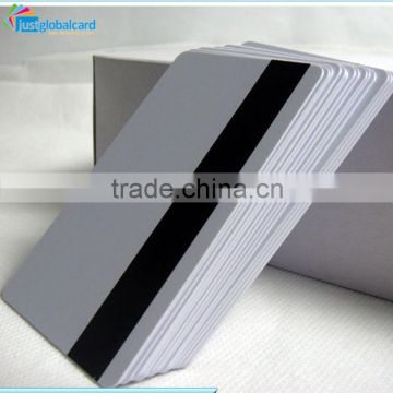 Cusomized design pvc hico magnectic stripe card for business