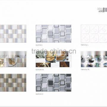 POPULAR CHEAP INDOOR 3D PRINTED WALL TILES FOR KITCHEN