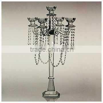 hot 5 lights crystal candelabra for wedding