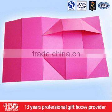 Top-Grade Sexy Red Foldable Paper Box for Gift(HSD-H3539)