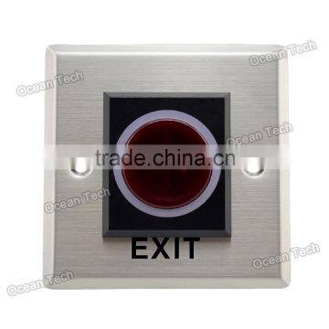 Infrared No Touch access control door release exit button