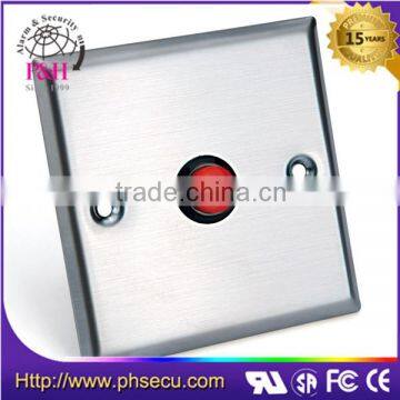 stainless steel emergency button with mount