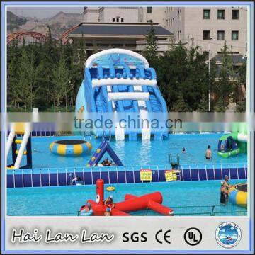 2015 new product inflatable water slide blower for children
