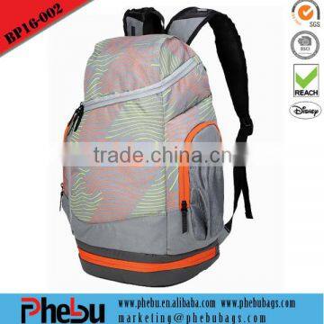 Custom patterned sports backpack/waterproof backpack (BP16-002)