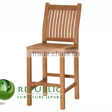 Marley Bar Chair No Arm - Indonesia Outdoor Teak Furniture Manufacturer