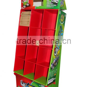 Display box with prongs for supermarket retailsale