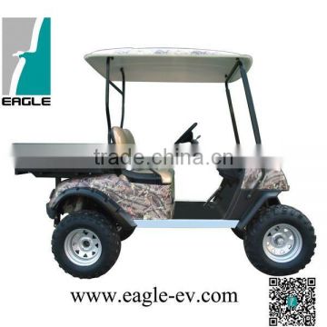 electric hunting buggy with cargo box, electric hunting vehicle with cargo box, two seats