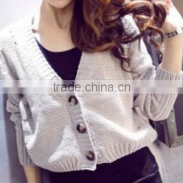 Pure Cashmere Thick Cardigan Sweaters for Women,Thin loose knit cardigan sweater