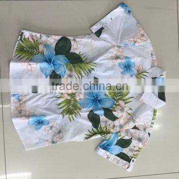 women's printed cheap Hawaiian short sleeve shirt N 16