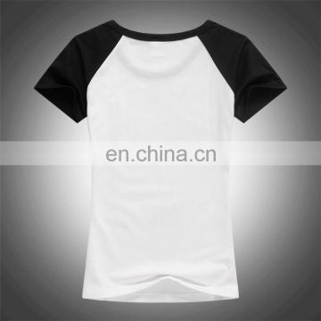 Modern style unique design 100%cotton t-shirt tee from China
