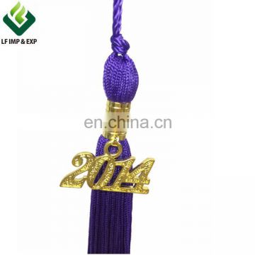 Purple Graduation Tassel Charm