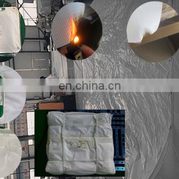 pvc white flame retardant building protection tarpaulin equipment widely used in Japan