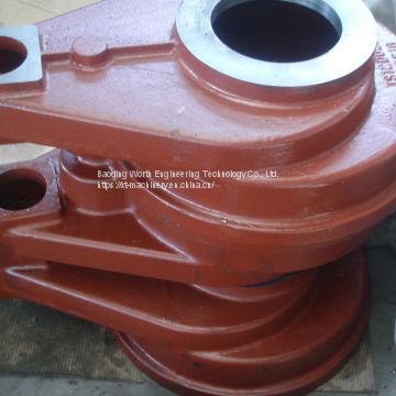 custom-made gray iron sand casting spare parts for belt pulley