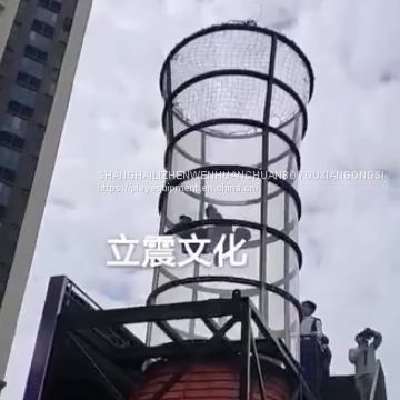 Large scale vertical wind tunnel lets you experience the feeling of flying. Shanghai vertical wind tunnel leasing sales