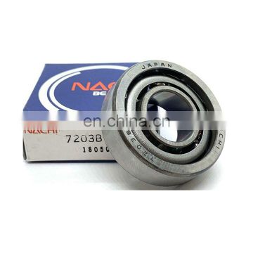 sizes 17x40x12 japan manufacturer abec7 nachi nsk 7203 7203C BEP auto angular contact ball bearing price