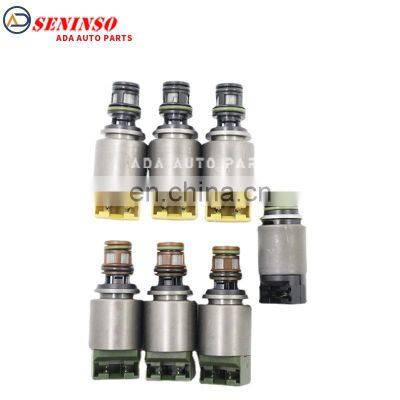 Original Used 6HP19 6HP26 6HP32 1068298045 Transmission Solenoids for BMW X3 X5 Audi A6 A8 Q7 1068298045 Set 7 Pcs Trans Sensor