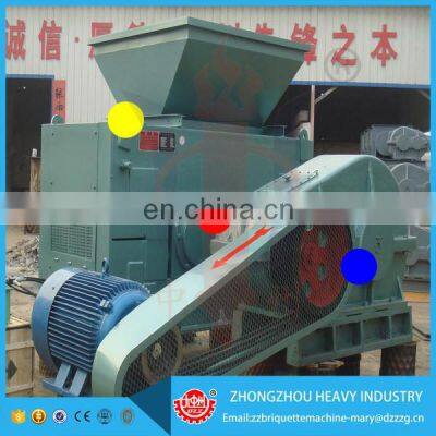 Energy saving high quality roller press coal briquetting machine