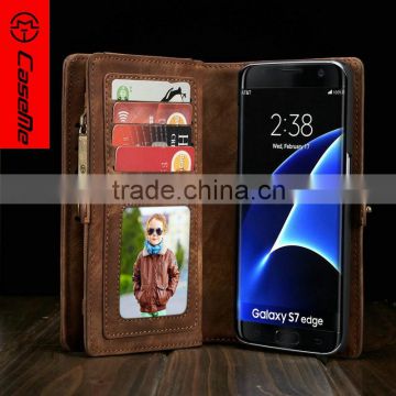 2016 New design for samsung s7 edge, leather case for s7 edge, for galaxy s7 edge leather case