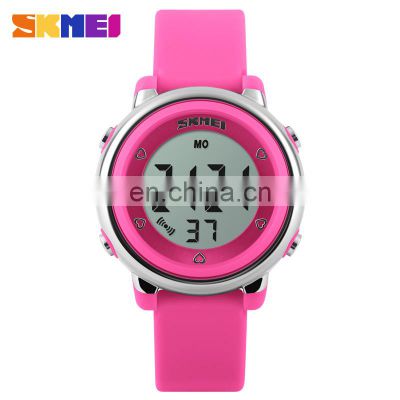 SKMEI 1100 digital children wrist watch waterproof sport watch colorful plastic cheap kids watch
