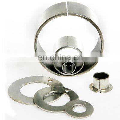 China wholesale steel composite metal bush wrapped sleeve DU bearing self lubricating sleeve bushing