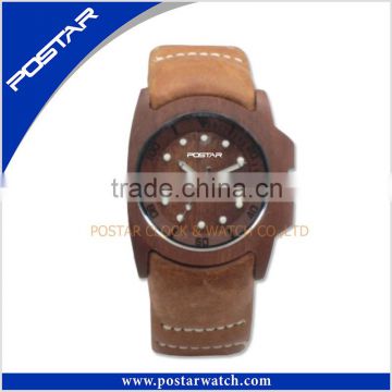 Nulture Eco-Friendly Top-Quality Leather and Wood Quartz Watches