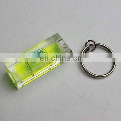 Keyring Mini Bubble Spirit Level with Keychain