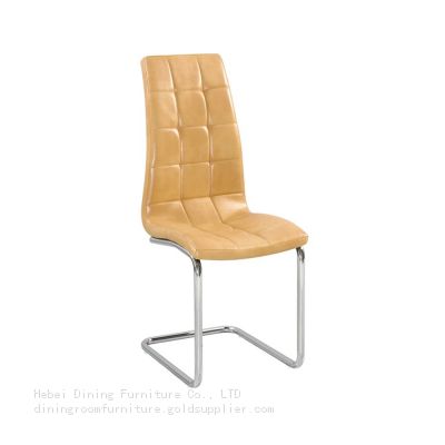 PU Leather Dining Chair with High Backrest DC-U17