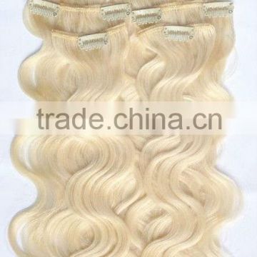 Grade AAAA clip in hair extensions