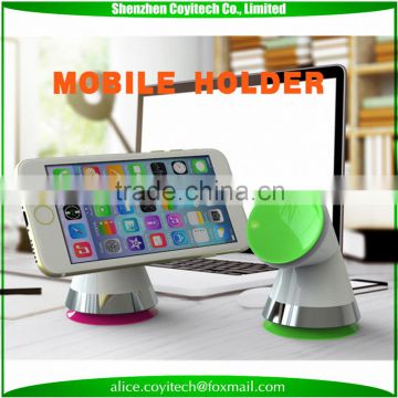 Suction cup modern design 360 rotation mobile phone holder for iphone 6s