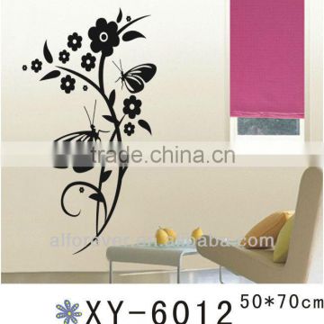 black butterfly wall sticker wholesale home decor,wall decal