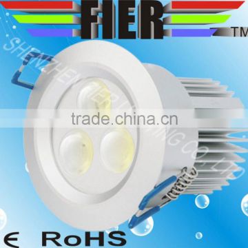 LED downlights for stores