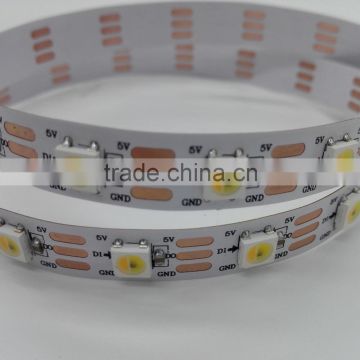 Addressable white led strip SK6812/ ws2812, dj booth LED Strip flexible