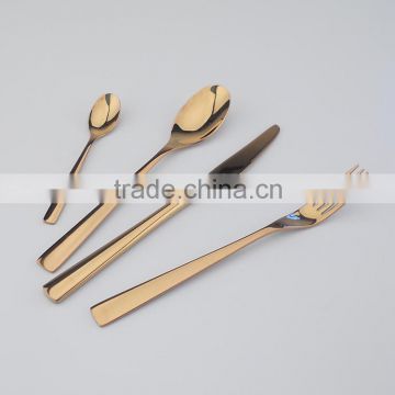 High Quality Gold Plating 24PCS Cutlery Set 8016