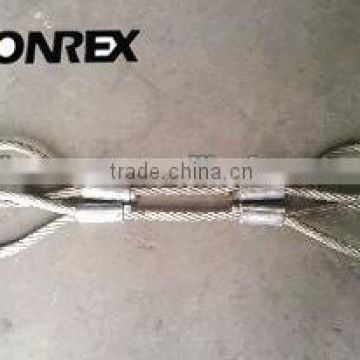 Steel Wire rope Sling with Aluminum Ferrules