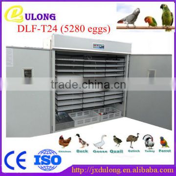 Low price high quality used poultry chicken automatic computer control incubator for sale CE Approved DLF-T24