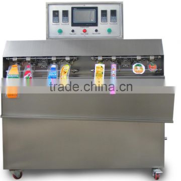 cocktail juice with plastic inflatable bag filling machine packaging macine for juice