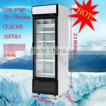 2012 HOT SALE! upright display freezer